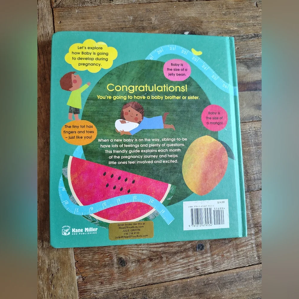How Big Is‎ Our Baby? Kane Miller Sibling Pregnancy Book Usborne